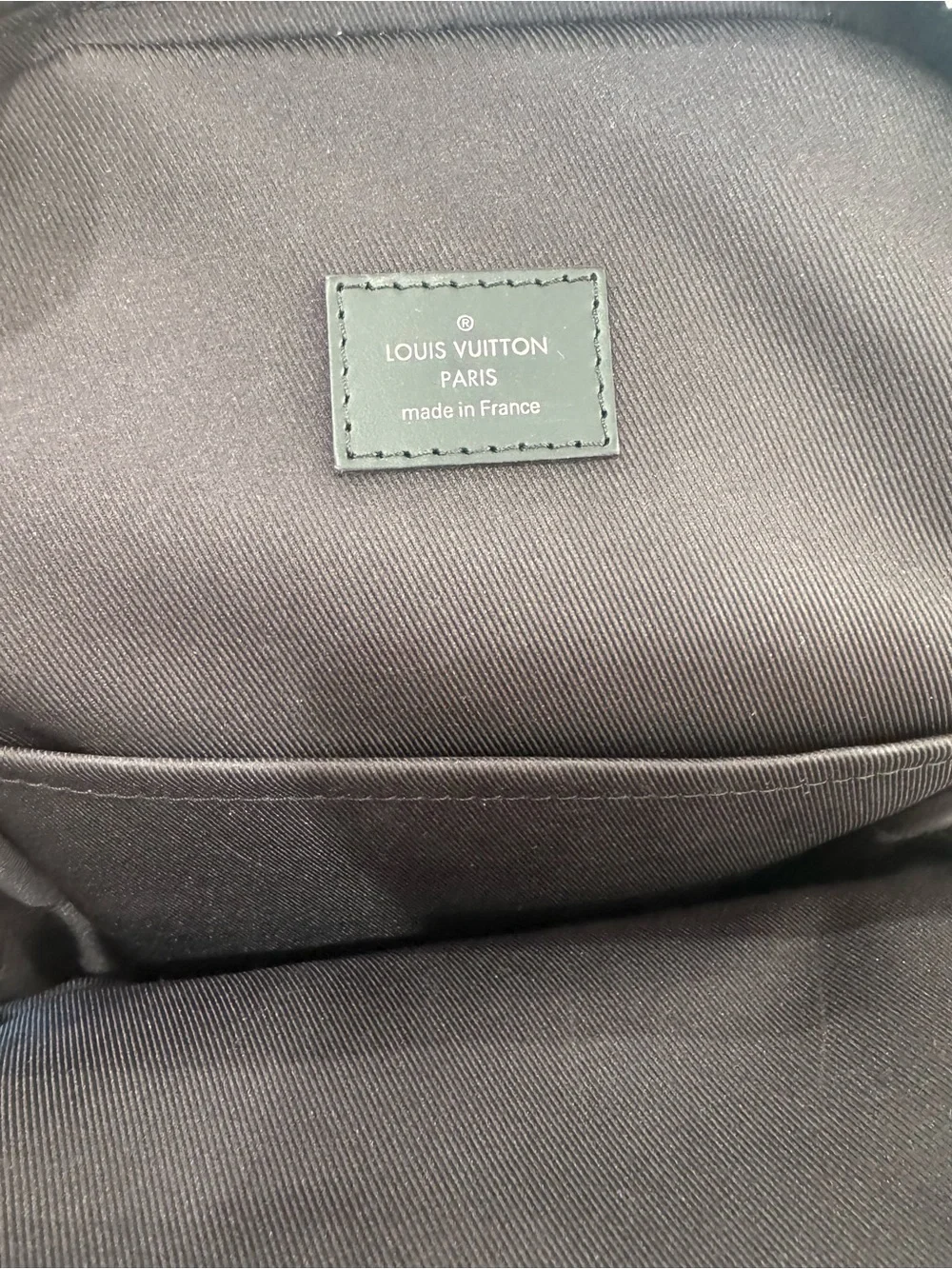 FULL SET Louis Vuitton Avenue Sling Bag Damier Graphite N41719